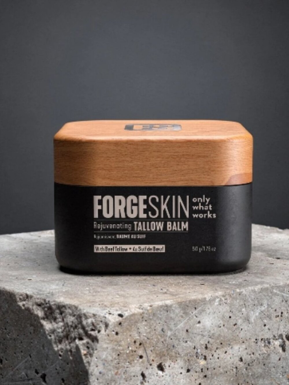 Forge Skin Beef Tallow Balm Moisturizer for Men Skin Care-Face + Body Anti Aging